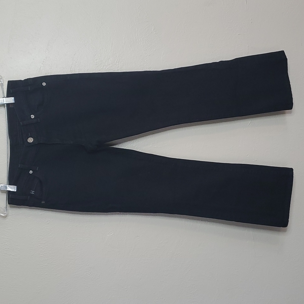 Citizens of Humanity Bootcut Black Jeans With Embroidered Pockets Size 27
